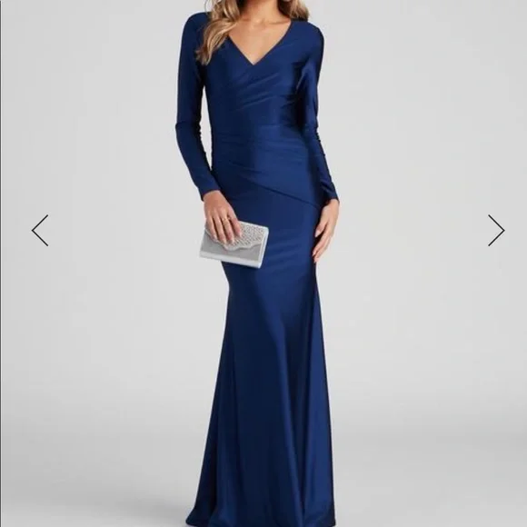 Dresses | Amelia Long Sleeve Mermaid Dress | Poshmark